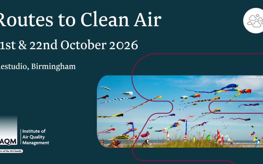 DustScan attending and exhibiting at Routes to Clean Air, 21-22 October 2026